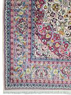 Handgeknoopt Perzisch wol Kashmir tapijt medallion 184x273cm, 200 cm of meer, 150 tot 200 cm, Perzisch vintage oosters hype, Rechthoekig