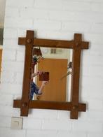 Eiken spiegel, Minder dan 100 cm, Rechthoekig, 50 tot 75 cm, Ophalen