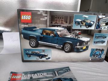 Lego Creator 10265 Mustang met manual en box beschikbaar voor biedingen