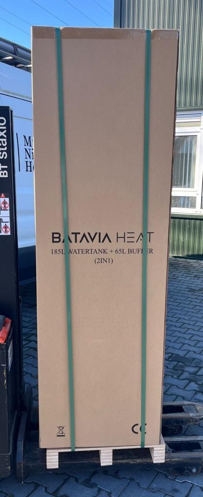 BataviaHeat Buffertank en boiler combinatie 185L, Doe-het-zelf en Verbouw, Geisers en Boilers, Nieuw, Boiler, 100 liter of meer