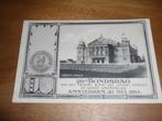 Amsterdam Concert Gebouw Bondsdag Bond van Jongel Vereen, Verzenden, Voor 1920, Gelopen, Noord-Holland
