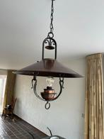 Vintage Koperen Hanglamp, Ophalen of Verzenden, Gebruikt, Metaal, 75 cm of meer