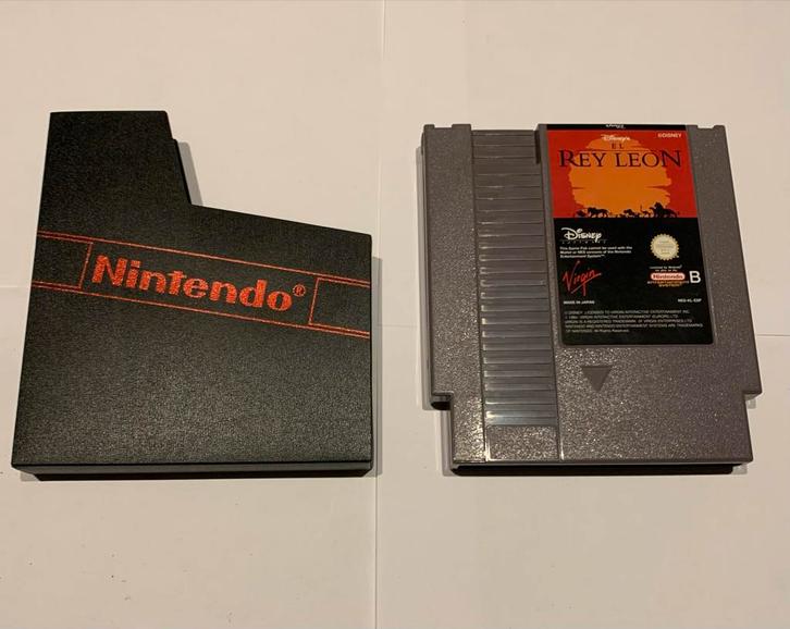 El Rey Leon / the lion king - Nintendo NES - Compleet!, Spelcomputers en Games, Games | Nintendo NES, Gebruikt, Platform, 1 speler
