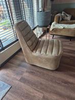 Groene Kalfsleren Fauteuil, Ophalen, Gebruikt, Overige kleuren, Leer