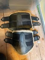 Peesbeschermers full paard rood, groen wit en zwart, Dieren en Toebehoren, Ophalen of Verzenden, Zo goed als nieuw