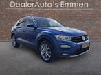 Volkswagen T-Roc 1.0 TSI ECC LM VELGEN NAVIGATIE TREKHAAK, Voorwielaandrijving, Stof, Gebruikt, Blauw