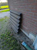 Asbestvrije golfplaten, Doe-het-zelf en Verbouw, Dakpannen en Dakbedekking, Overige materialen, Zwart, Ophalen of Verzenden, Zo goed als nieuw
