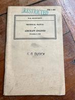 WO2 Amerikaans vliegtuig motoren usaaf 1941 b-17 voorschrift, Verzamelen, Militaria | Tweede Wereldoorlog, Amerika, Luchtmacht