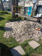 Wit zand, gratis af te halen., Tuin en Terras, Zand, Ophalen, Zo goed als nieuw, Ophoogzand