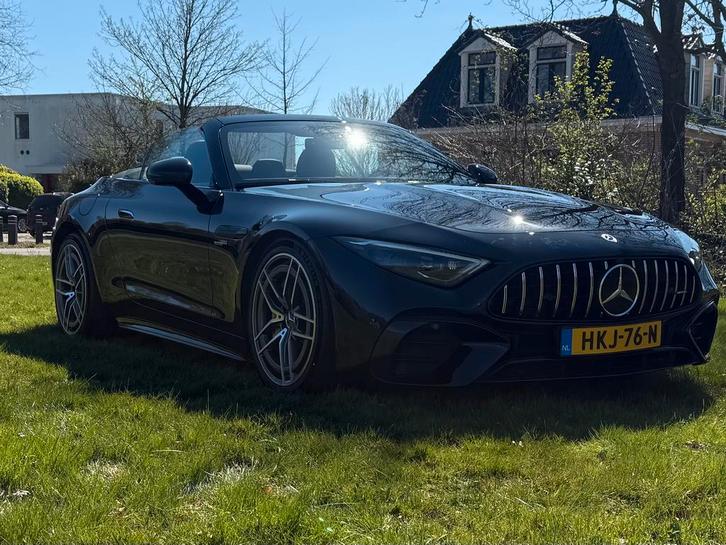 Mercedes-Benz SL 43 AMG, Auto's, Mercedes-Benz, Particulier, SL, Hybride Elektrisch/Benzine, Cabriolet, Automaat, Geïmporteerd