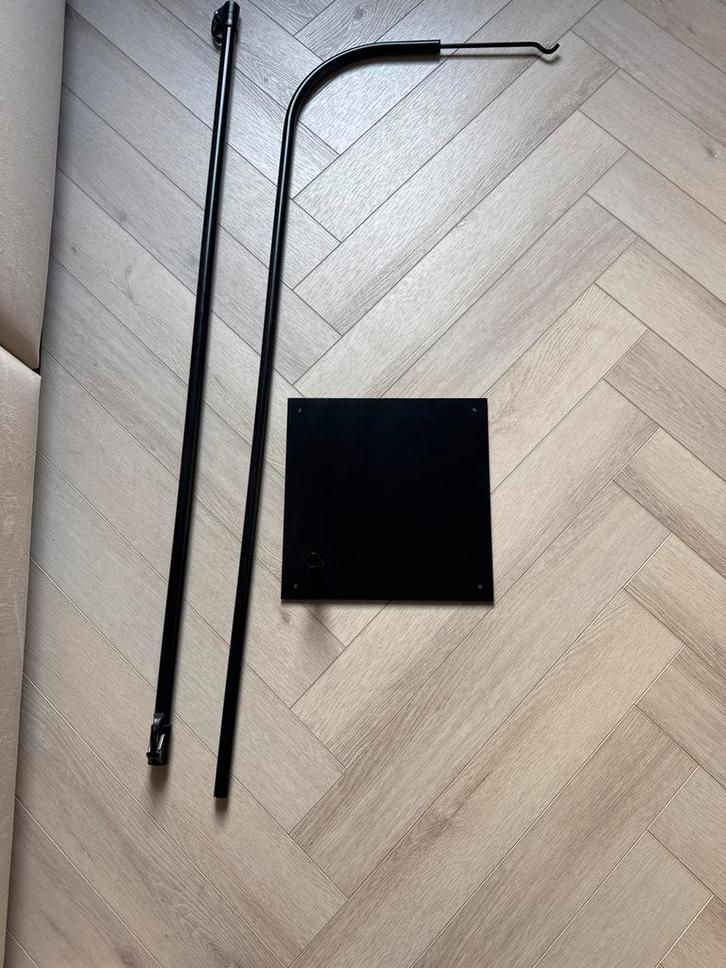 Zwarte piekstok voor klamboe - Nieuwstaat!, Kinderen en Baby's, Kinderkamer | Inrichting en Decoratie, Zo goed als nieuw, Ophalen