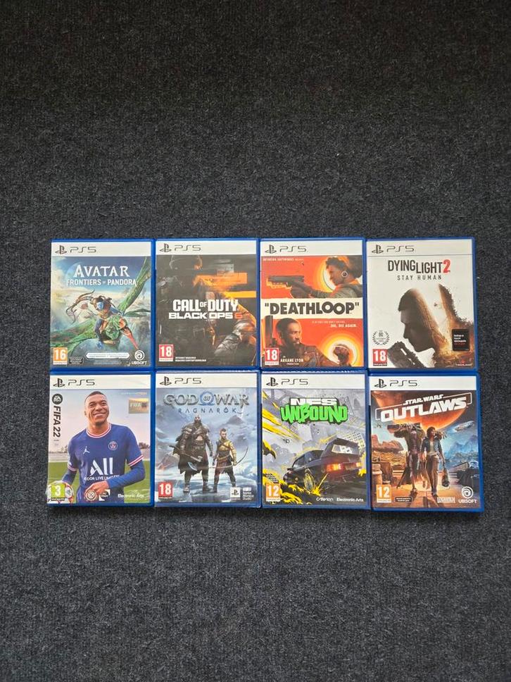 Ps5 games/spellen, Spelcomputers en Games, Games | Sony PlayStation 5, Zo goed als nieuw, Ophalen of Verzenden