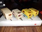 Oude Majorette Caravans - 4 stuks, Ophalen of Verzenden, Gebruikt, Auto
