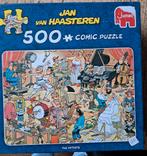 Jan van Haasteren 500 stukjes de artiesten, Hobby en Vrije tijd, Denksport en Puzzels, Ophalen of Verzenden, Zo goed als nieuw