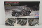 Hasegawa X48-12 Jeep Willys MB 1:48 Bouwpakket Bouwdoos, 1:32 tot 1:50, Nieuw, Overige merken, Ophalen of Verzenden