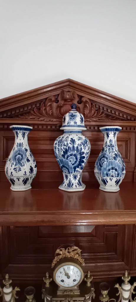 Delfts Blauw Kaststel - Handbeschilderd met Certificaat, Antiek en Kunst, Antiek | Keramiek en Aardewerk, Ophalen