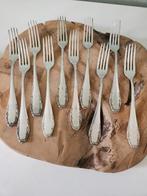 10x Verzilverde vork - Walter, Antiek en Kunst, Antiek | Bestek, Ophalen of Verzenden