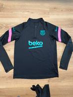 FC Barcelona trainingspak 20/21 Nike maat XS, Zwart, Nike, Ophalen of Verzenden, Zo goed als nieuw