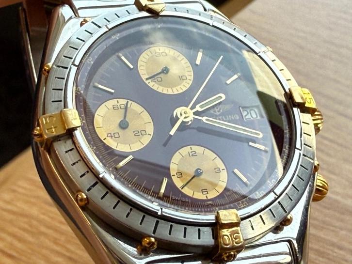 Breitling Chronomat, Sieraden, Tassen en Uiterlijk, Horloges | Heren, Zo goed als nieuw, Breitling, Staal, Ophalen