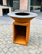Hout bbq plancha diameter 100cm, Tuin en Terras, Houtskoolbarbecues, Ophalen of Verzenden, Zo goed als nieuw