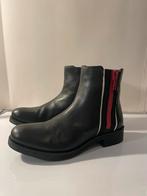 Geox Respira Leather Ankle Boots Casual Women’s Flat EU40, Zwart, Lage of Enkellaarzen, Ophalen of Verzenden, Zo goed als nieuw