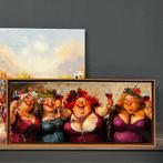 Vrolijk schilderij, Ophalen, Nieuw, Schilderij, Minder dan 50 cm
