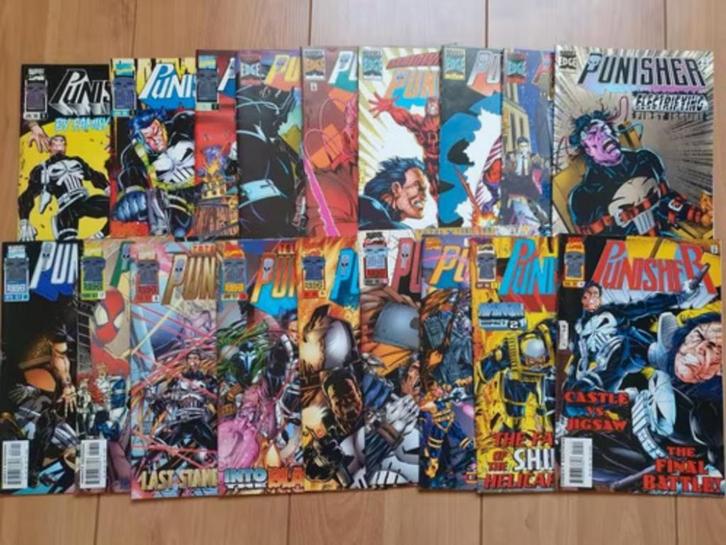 The Punisher vol. 3 # 1 t/m 18 Compleet Marvel Comics, Boeken, Strips | Comics, Zo goed als nieuw, Meerdere comics, Amerika, Verzenden