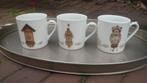 Koffiekopje Klokken servies No 1 3 4 Nutroma koffie kopje 3x, Ophalen of Verzenden