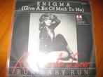 Amanda Lear. Enigma (Give a little bit mmh to me), Ophalen of Verzenden, Zo goed als nieuw, Single