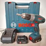Professionele Bosch GSR14,4 V accuboormachine, complete set, Ophalen, Gebruikt, Boor- en Schroefmachine, Variabele snelheid