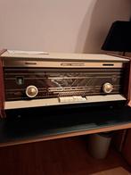 Vintage Philips stereo buizenradio jaren 60, Audio, Tv en Foto, Radio's, Ophalen, Gebruikt, Radio