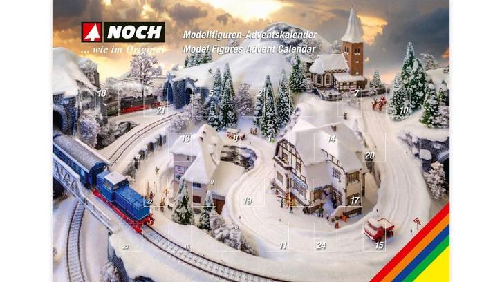 Noch Adventskalender 2024 HO 1:87, Hobby en Vrije tijd, Modelbouw | Figuren en Diorama's, Nieuw, Figuur of Figuren, 1:50 of kleiner
