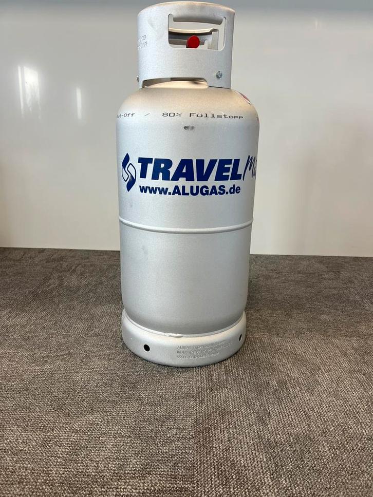 ALUGAS TravelMate gasfles van 11 kg, Caravans en Kamperen, Kampeeraccessoires, Zo goed als nieuw, Ophalen