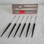 6 Le creuset fondue vorkjes met doosje compleet, Huis en Inrichting, Keuken | Potten en Pannen, Ophalen of Verzenden, Gebruikt