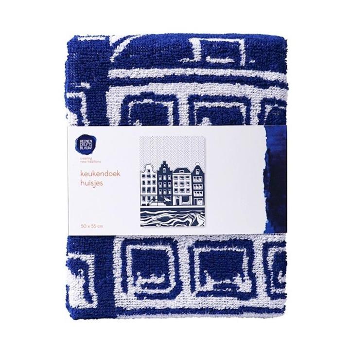 Nieuw Heinen Delfts Blauw keuken/theedoek Teckel Nhaan/A'dam, Huis en Inrichting, Keuken | Textiel, Nieuw, Theedoek of Handdoek