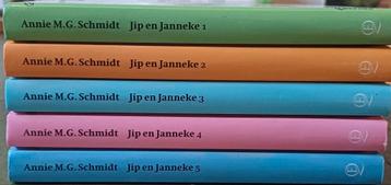 Jip en Janneke 1 t/m 5 - Annie M.G. Schmidt beschikbaar voor biedingen