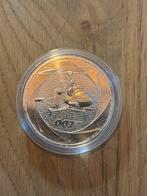 1 oz zilver 2024 James Bond., Postzegels en Munten, Ophalen of Verzenden, Zilver