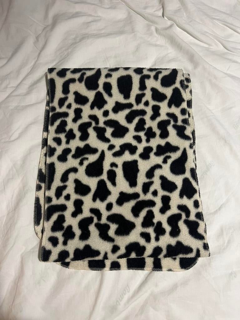 Vintage fleece sjawl koeienprint, Kleding | Dames, Rokken, Ophalen of Verzenden, Zo goed als nieuw, Onder de knie