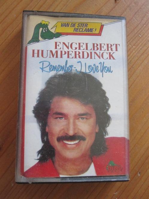 Engelbert Humperdinck - Remember - I love you, Cd's en Dvd's, Cassettebandjes, Zo goed als nieuw, Origineel, Pop, 1 bandje, Met bewaardoos, rek of koffer