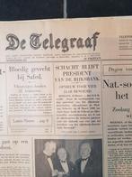 Orginele Telegraaf  11-03-1938  ochtendblad, Verzamelen, Tijdschriften, Kranten en Knipsels, Nederland, Krant, Ophalen of Verzenden