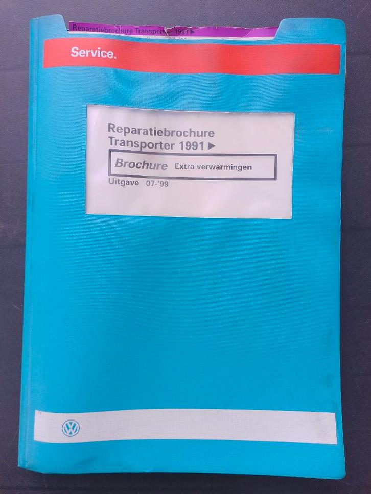 Boek Vw Transporter T4 Multivan California Extra verwarming, Boeken, Auto's | Boeken, Gelezen, Volkswagen, Ophalen of Verzenden