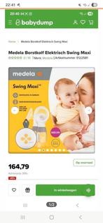 Medela swing maxi nieuw, Ophalen of Verzenden, Borstkolf