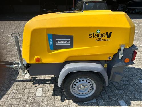Mobile compressor atlas Copco XAS 38, Doe-het-zelf en Verbouw, Compressors, Zo goed als nieuw, 6 tot 10 bar, 100 liter of meer
