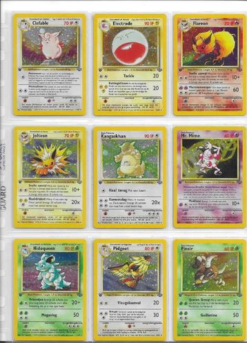 Jungle 1st Edition NL NM Collectie (COMPLEET) beschikbaar voor biedingen