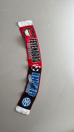 Feyenoord Inter Milan champions league scarf sjaal, Ophalen of Verzenden, Zo goed als nieuw, Jongen of Meisje