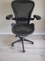 Herman Miller Aeron Bureaustoel maat B, Ophalen, Gebruikt, Zwart, Bureaustoel