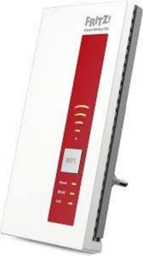 FRITZ!WLAN Repeater 1750E, Computers en Software, WiFi-versterkers, Zo goed als nieuw, Ophalen of Verzenden