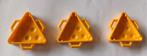 Kanon kogels houders geel 3 stuks, Ophalen of Verzenden, Zo goed als nieuw, Los playmobil