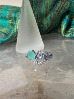 Smaragd tanzaniet geluk beschermt intuïtie welvaart liefde, Nieuw, Ophalen of Verzenden, 17 tot 18, Dame of Heer