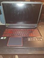 Acer Nitro AN515-55, i7-10750, 16GB ram, 500GB SSD, GTX 1650, Intel Core i7-10750H Processor, 16 GB, Met videokaart, 16 inch